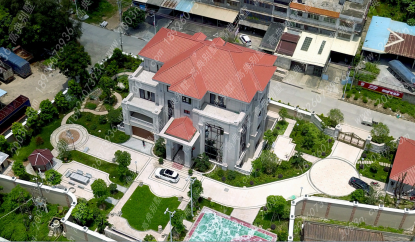 歐式三層半別墅720度別墅全景/拍攝地點：廣東省普寧市南徑鎮田南村