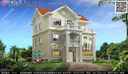 農(nóng)村自建別墅設計圖紙首層137平方米圖紙編號T6723