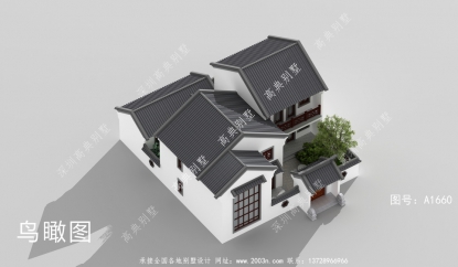 中式帶庭院的小別墅，傳統(tǒng)的古老魅力經(jīng)久不衰