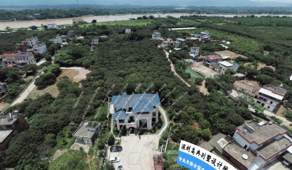 三層樓別墅720度別墅全景/拍攝地點：廣東省河源市古竹鎮水東村