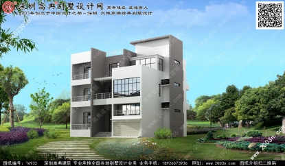 農村別墅圖片大全首層176平方米圖紙編號T6932