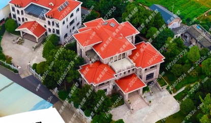 豪華別墅設計圖紙720度別墅全景/拍攝地點：湖南省長沙市開福區撈刀河鎮自安村