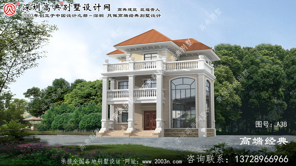 溧水縣歐式風格三層復式帶陽臺別墅設計圖 溧水縣歐式風格三層復式帶陽臺別墅設計圖