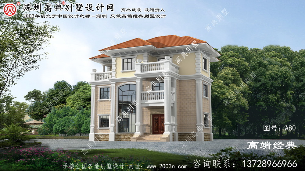 慈溪市鄉村別墅設計圖紙