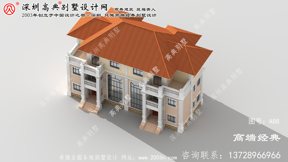 八公山區(qū)新農(nóng)村別墅設(shè)計(jì)圖