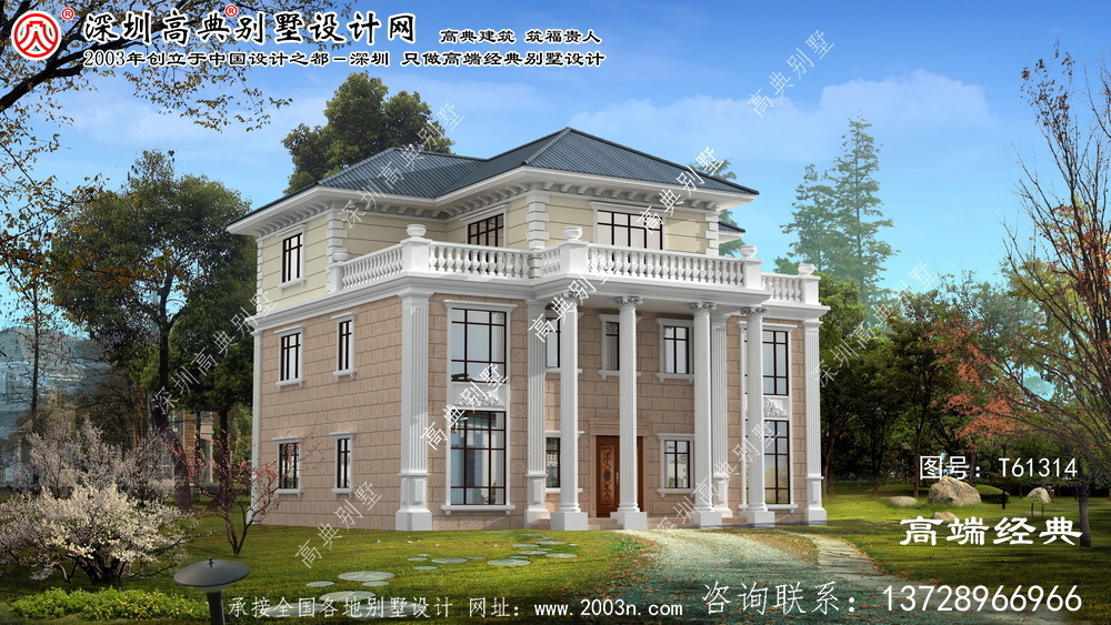 鞍山市農村183平別墅設計圖