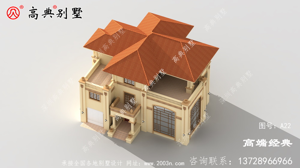 三層農(nóng)村小別墅