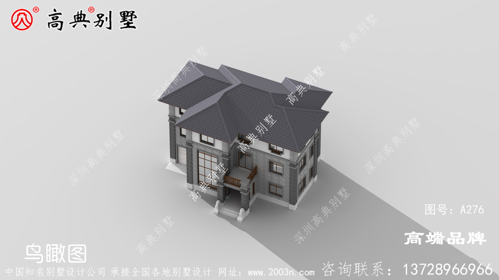 農(nóng)村新房設(shè)計平面圖經(jīng)典歐式風格,外觀簡約大氣