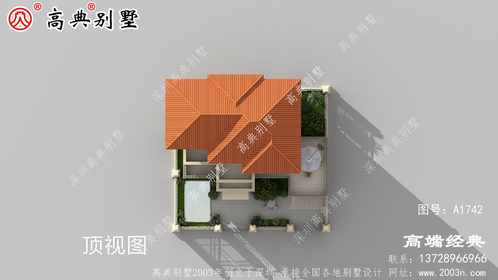 農村3層別墅這套戶型還是挺經典的