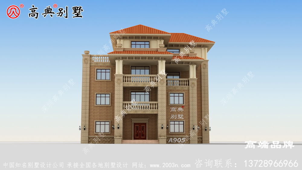 農(nóng)村四層房屋效果圖如今備受建房人士的青睞 農(nóng)村四層房屋效果圖如今備受建房人士的青睞