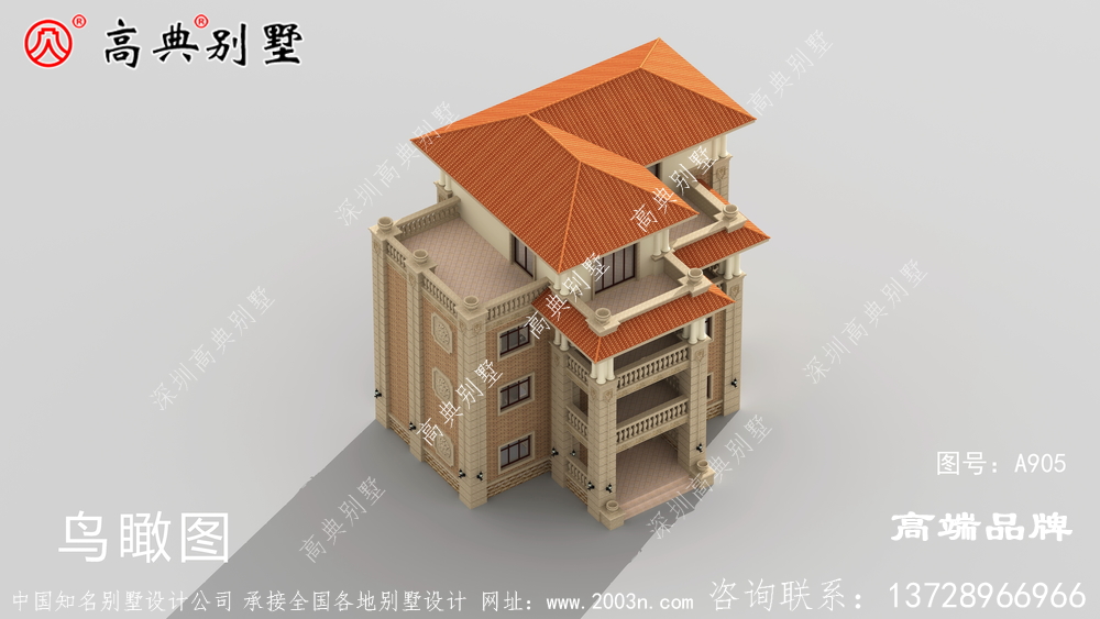 農(nóng)村四層房屋效果圖如今備受建房人士的青睞