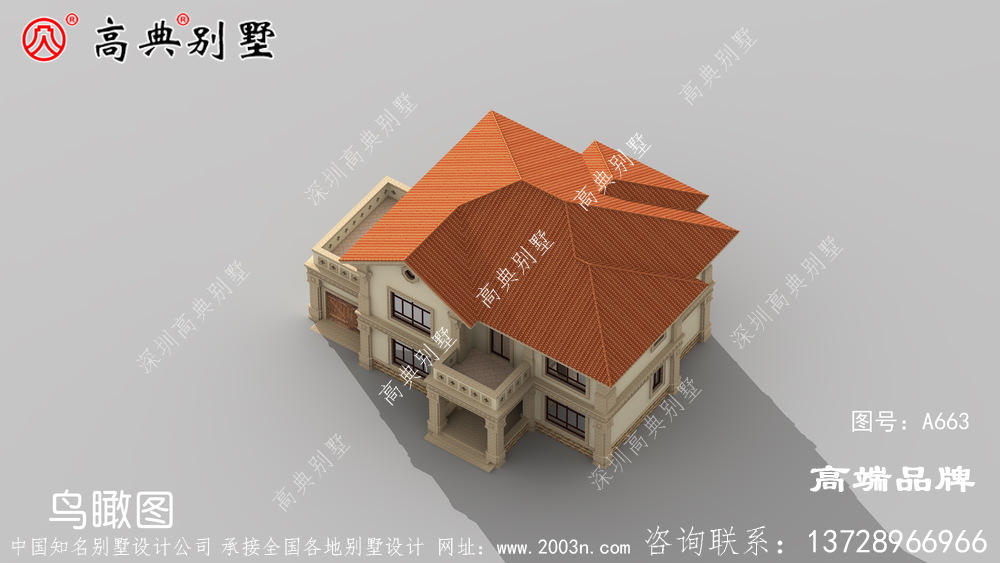 農(nóng)村獨(dú)門(mén)獨(dú)院自建房圖莊重大氣、氣派十足