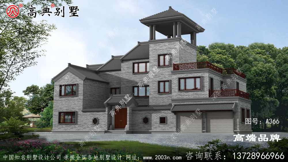 自建房占地292平誰(shuí)看了都想住