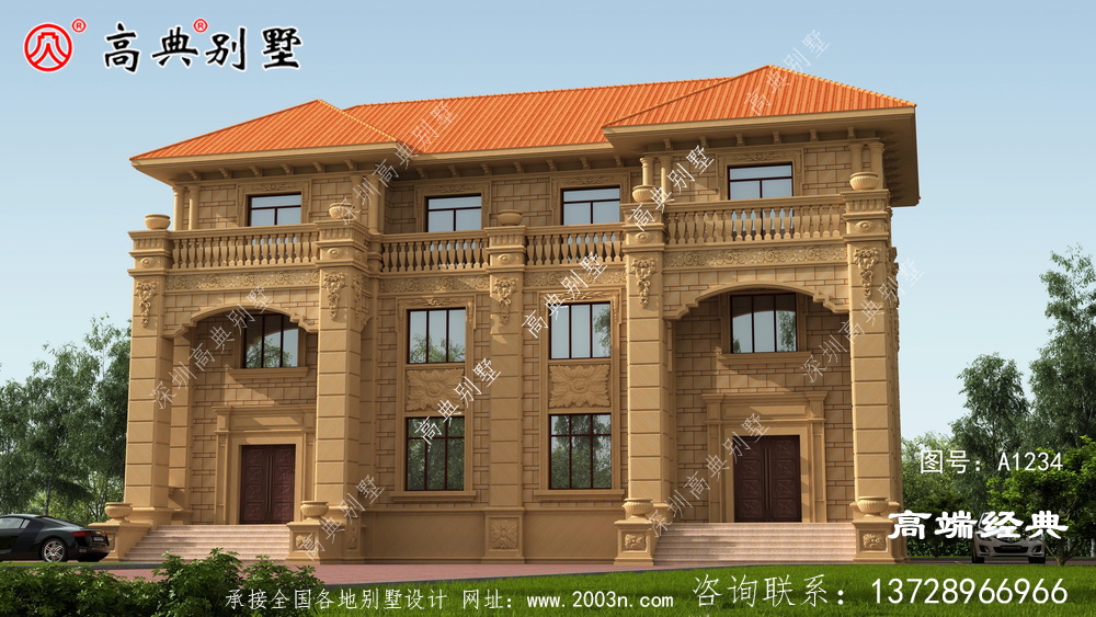 奉化市鄉村 三層 別墅設計圖以及 戶型圖 ，當然 這也是我 心里 想的，趕緊 看看吧 。