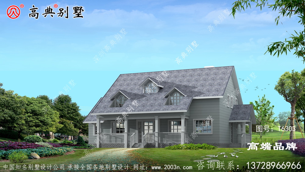 在農村建一棟絕對是村里數一數二的好戶型