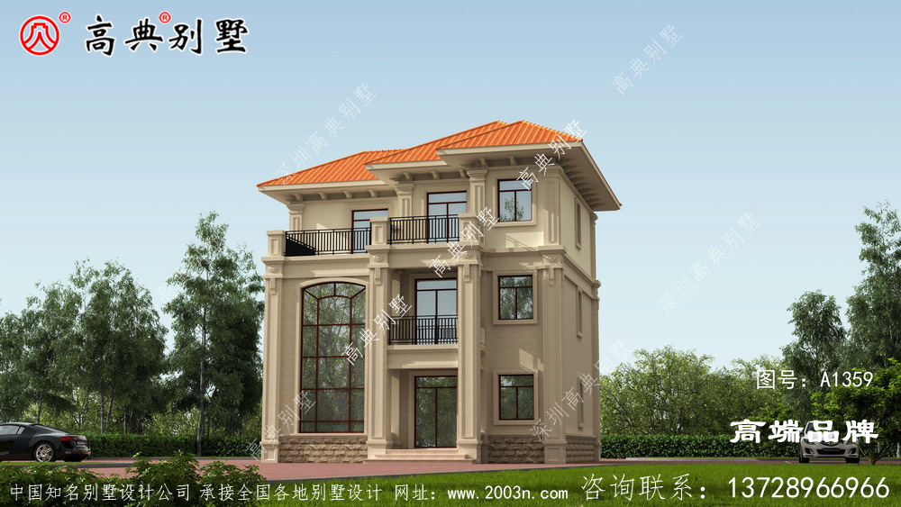 復式設計確保了室內的采光和通透