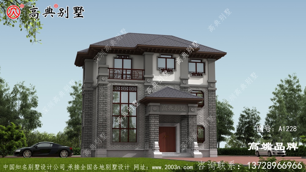 這個戶型可以說是農(nóng)村自建房中的精品。
