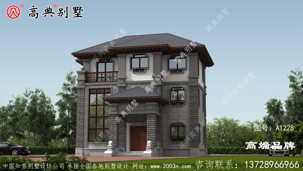 這個戶型可以說是農(nóng)村自建房中的精品。