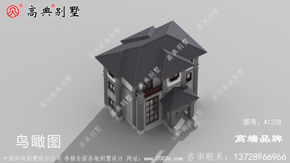 這個戶型可以說是農(nóng)村自建房中的精品。