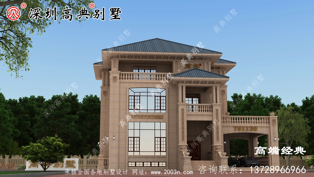 農村三層小別墅，給父母養老最合適不過了！