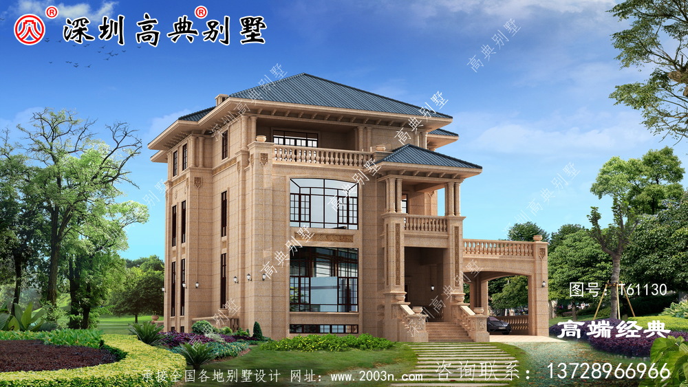 農村三層小別墅，給父母養老最合適不過了！