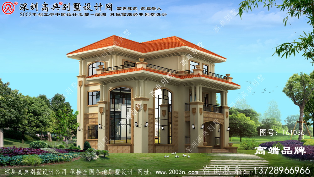 農(nóng)村簡(jiǎn)約自建別墅設(shè)計(jì)圖,溫馨舒適,未來(lái)適合養(yǎng)老