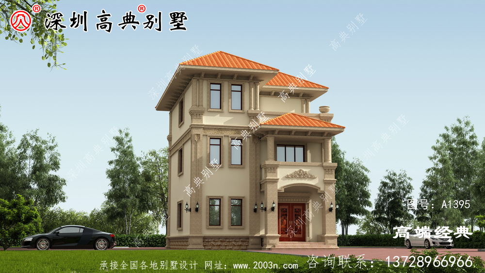 鄉(xiāng)村歐式三層別墅,施工簡單,性價比高,適合鄉(xiāng)村建設才是最好的。