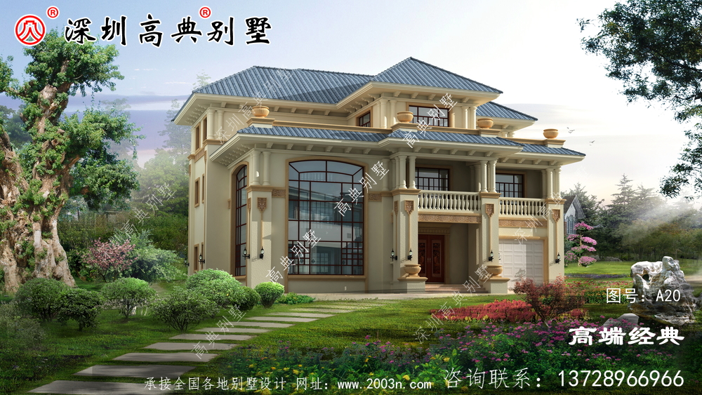 符合農村要求的風格別墅非歐式不可