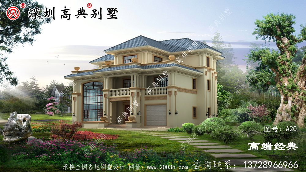 符合農村要求的風格別墅非歐式不可