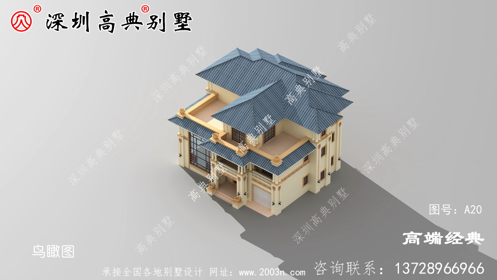 符合農村要求的風格別墅非歐式不可