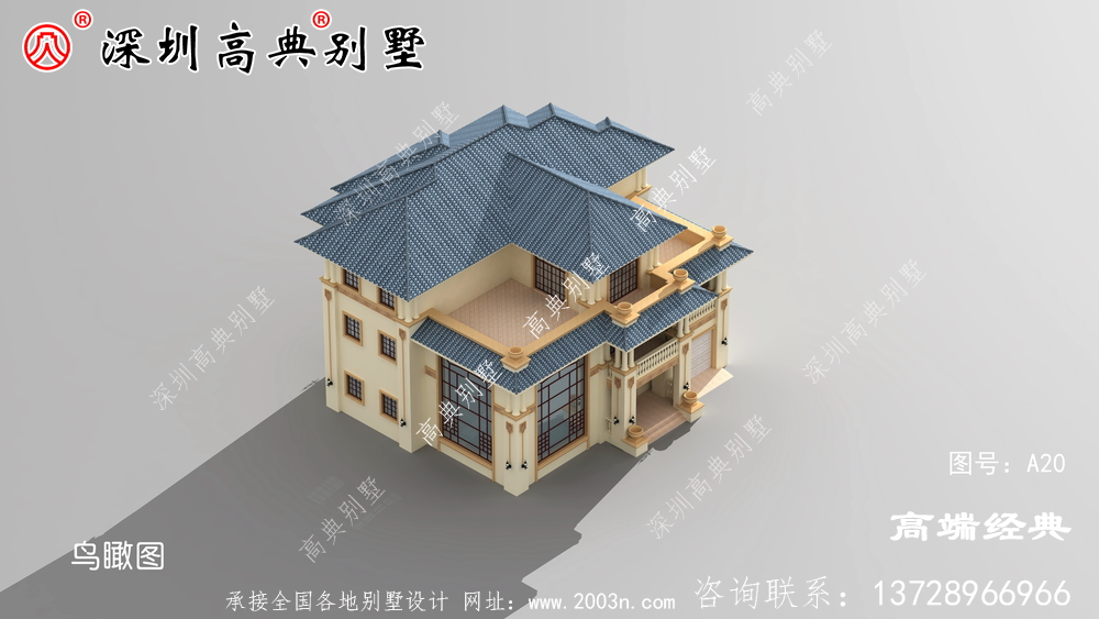 符合農村要求的風格別墅非歐式不可