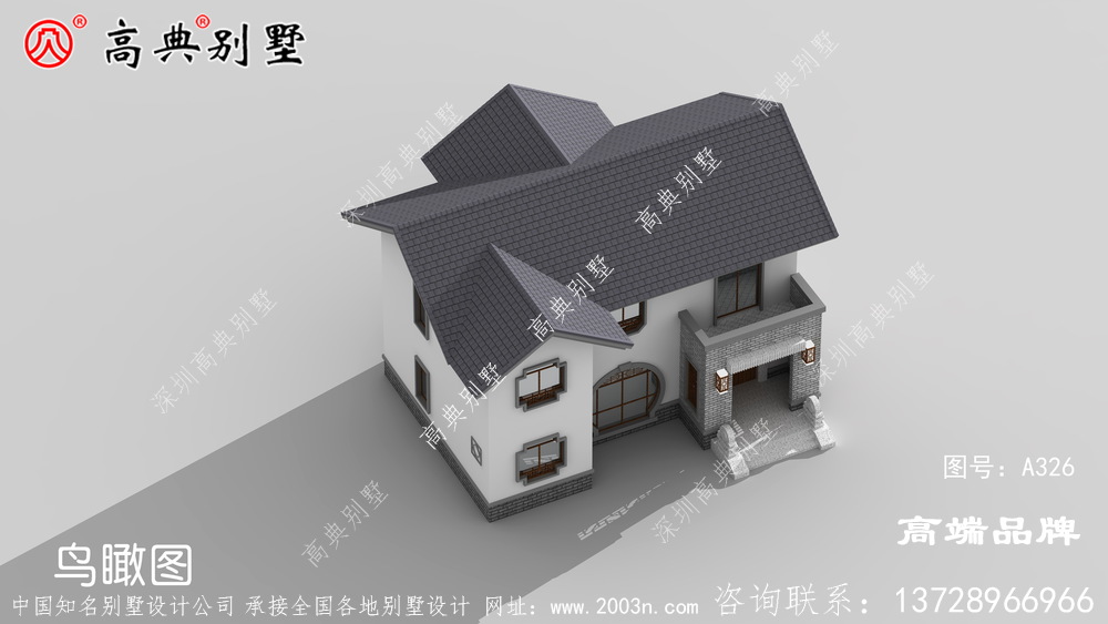 色調(diào)簡約清冷的中式兩層戶型圖就是經(jīng)典大氣