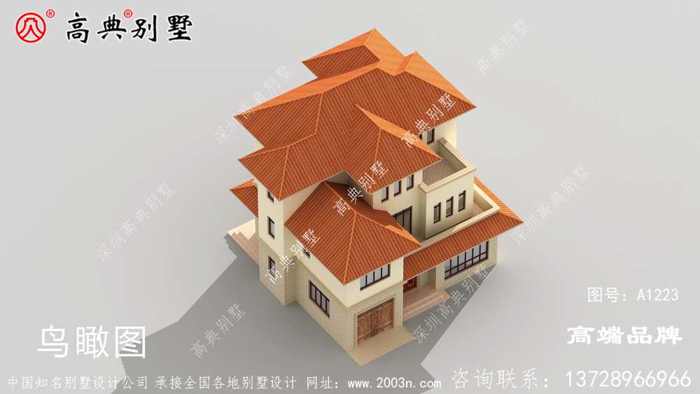 我的別墅建起來村里都說好看，鄰居準備照著我家的款式建