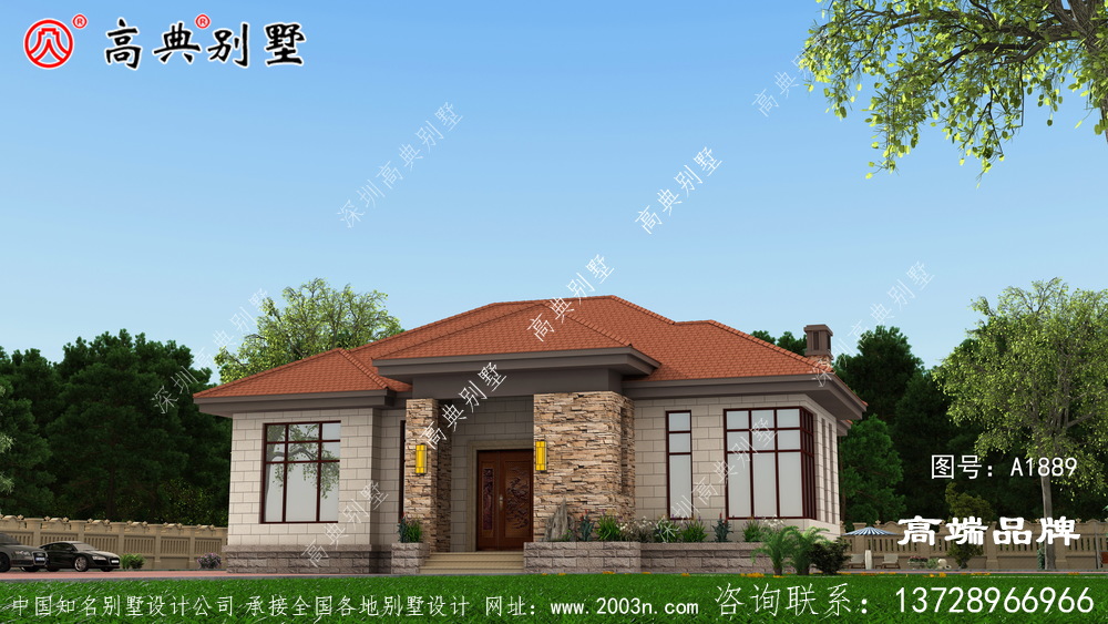 簡歐單層別墅風(fēng)格,父母居住打掃也方便 簡歐單層別墅風(fēng)格,父母居住打掃也方便