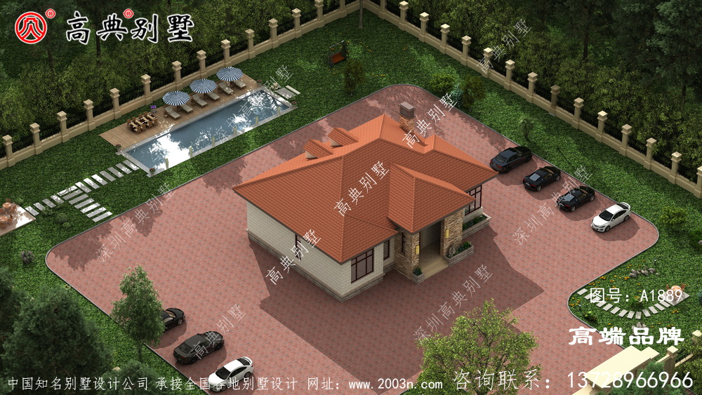 簡歐單層別墅風(fēng)格,父母居住打掃也方便