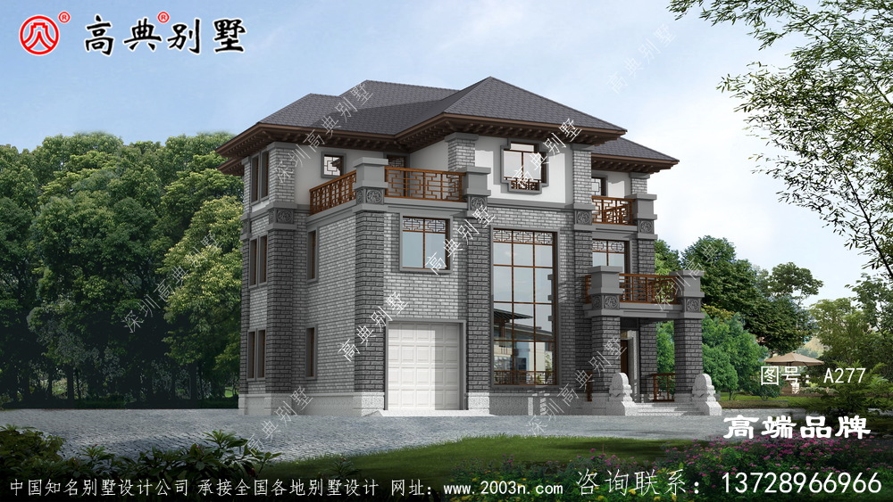 多臥室設計滿足大部分農村家庭的居住需求