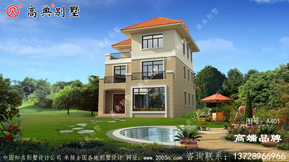 農村建房不比豪華，簡單大氣實用就好