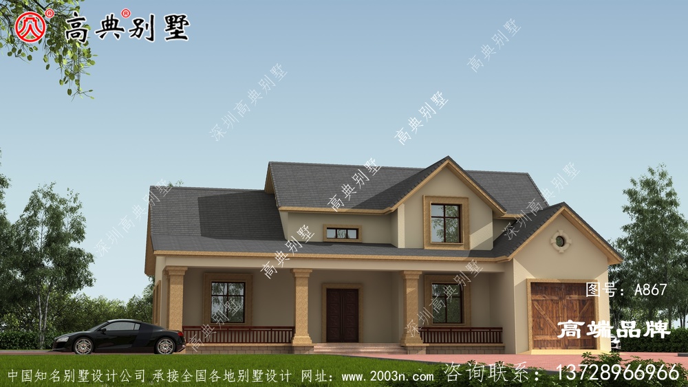 農(nóng)村兩層戶型帶車庫方便快捷好打理 農(nóng)村兩層戶型帶車庫方便快捷好打理