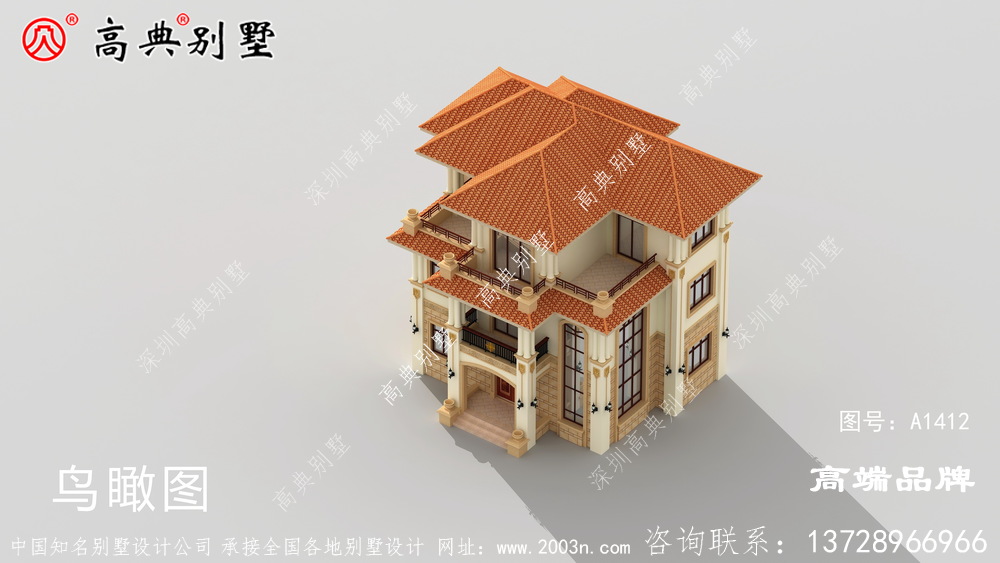 三層別墅設計圖,不但漂亮又實用