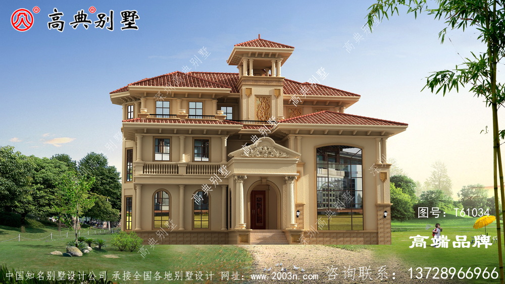坡屋頂設計具有輕便和空間延伸的功能更加美觀