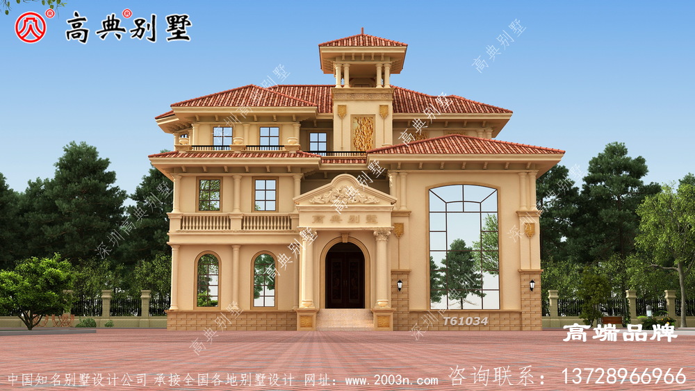 坡屋頂設計具有輕便和空間延伸的功能更加美觀