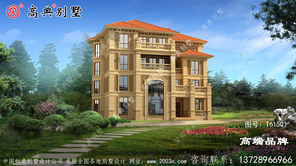 農村大戶型別墅功能齊全,實用又好看