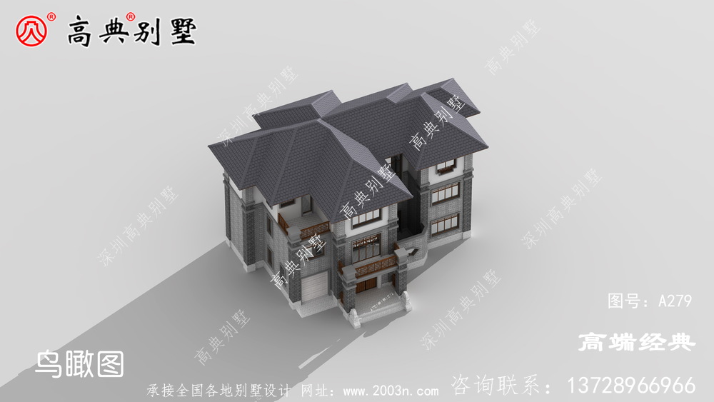 大戶型三層中式住宅,親朋好友來訪不怕沒地住