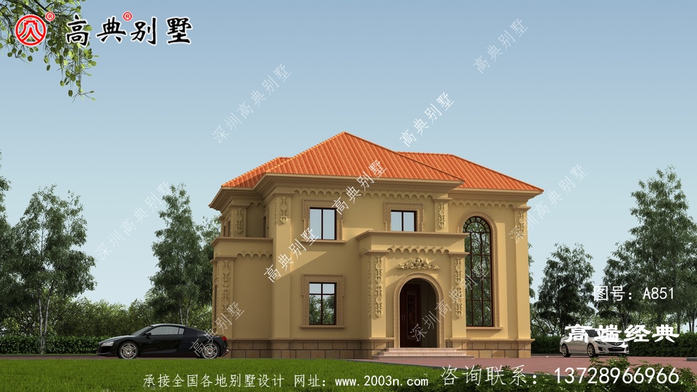 簡歐兩層戶型復式客廳寬敞通透便于交流互動，這樣的戶型誰不愛呢？