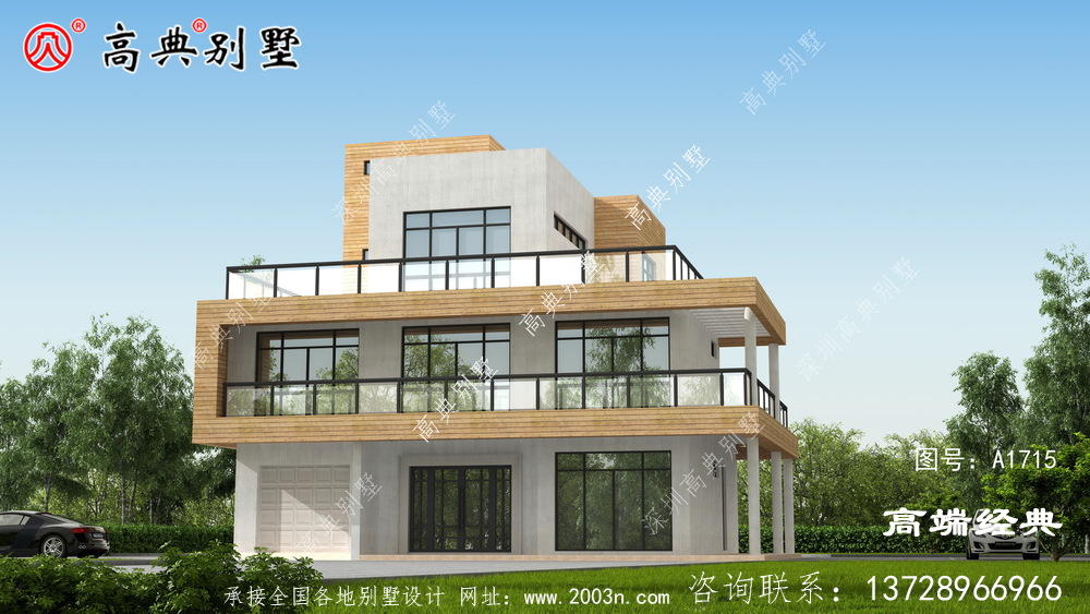 現代風格,優美的門廊給人大氣之感 現代風格,優美的門廊給人大氣之感