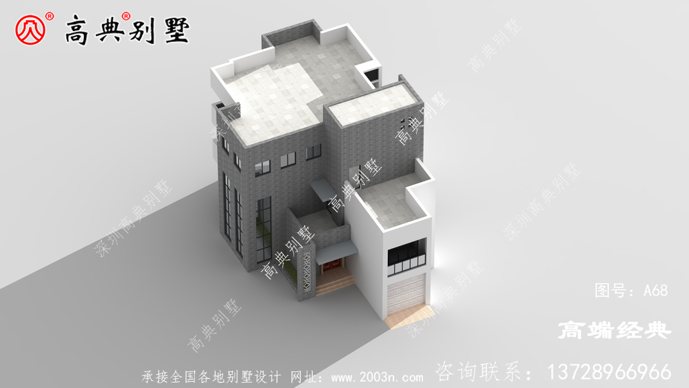 鄉(xiāng)村自建四層現代別墅設計圖紙，在農村這套最受歡迎，南方北方都可以建