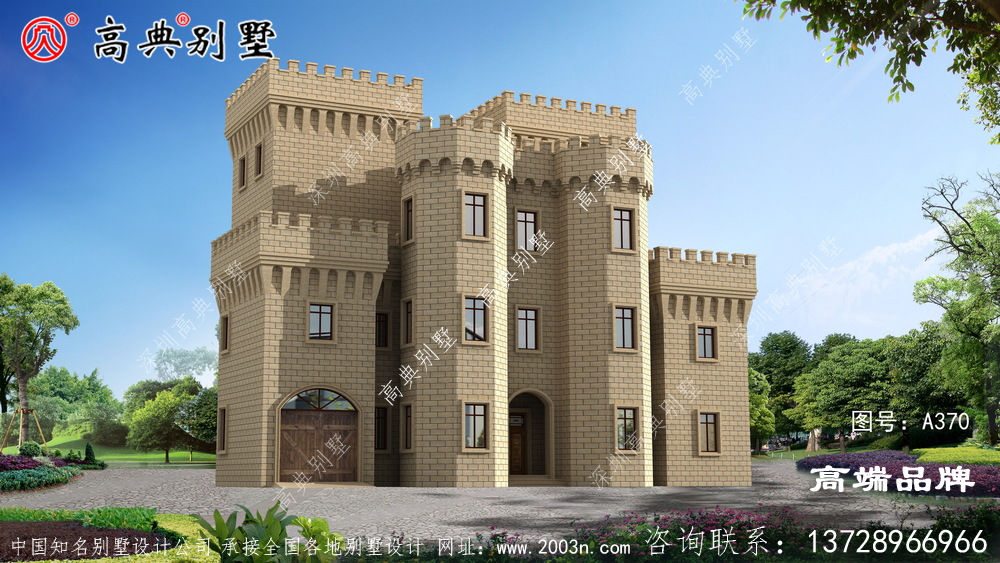農(nóng)村三層半別墅外觀設(shè)計(jì)圖，農(nóng)村建房子的首選