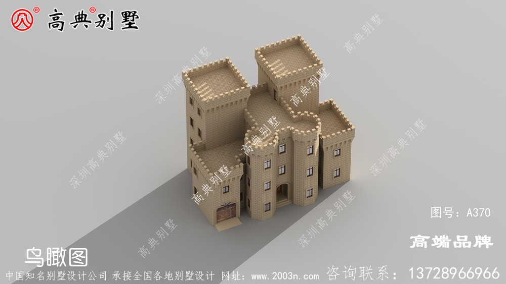 農(nóng)村三層半別墅外觀設(shè)計(jì)圖，農(nóng)村建房子的首選