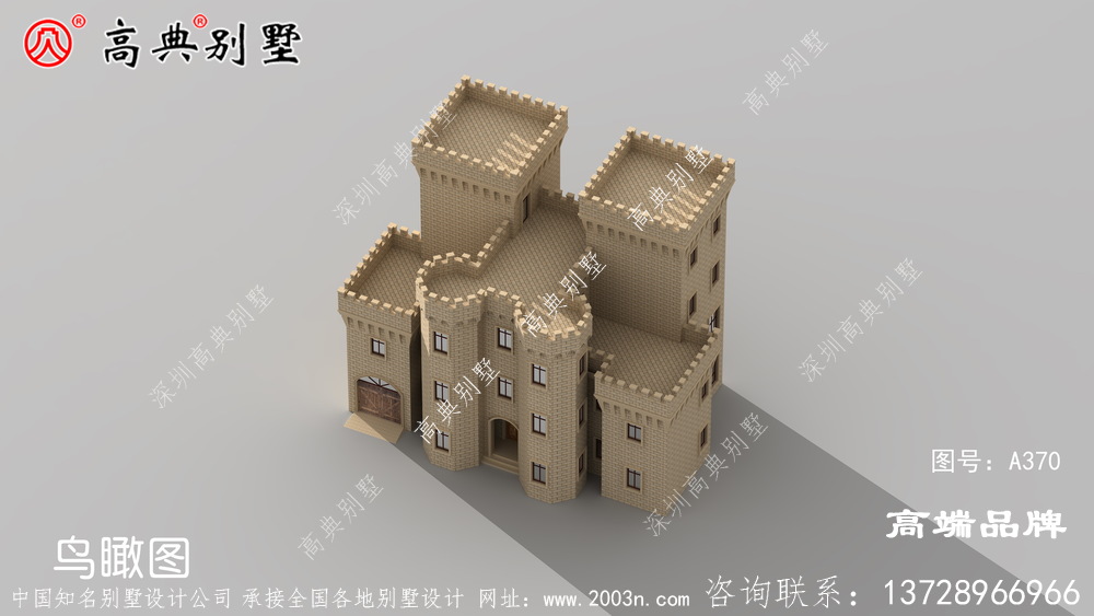 農(nóng)村三層半別墅外觀設(shè)計(jì)圖，農(nóng)村建房子的首選